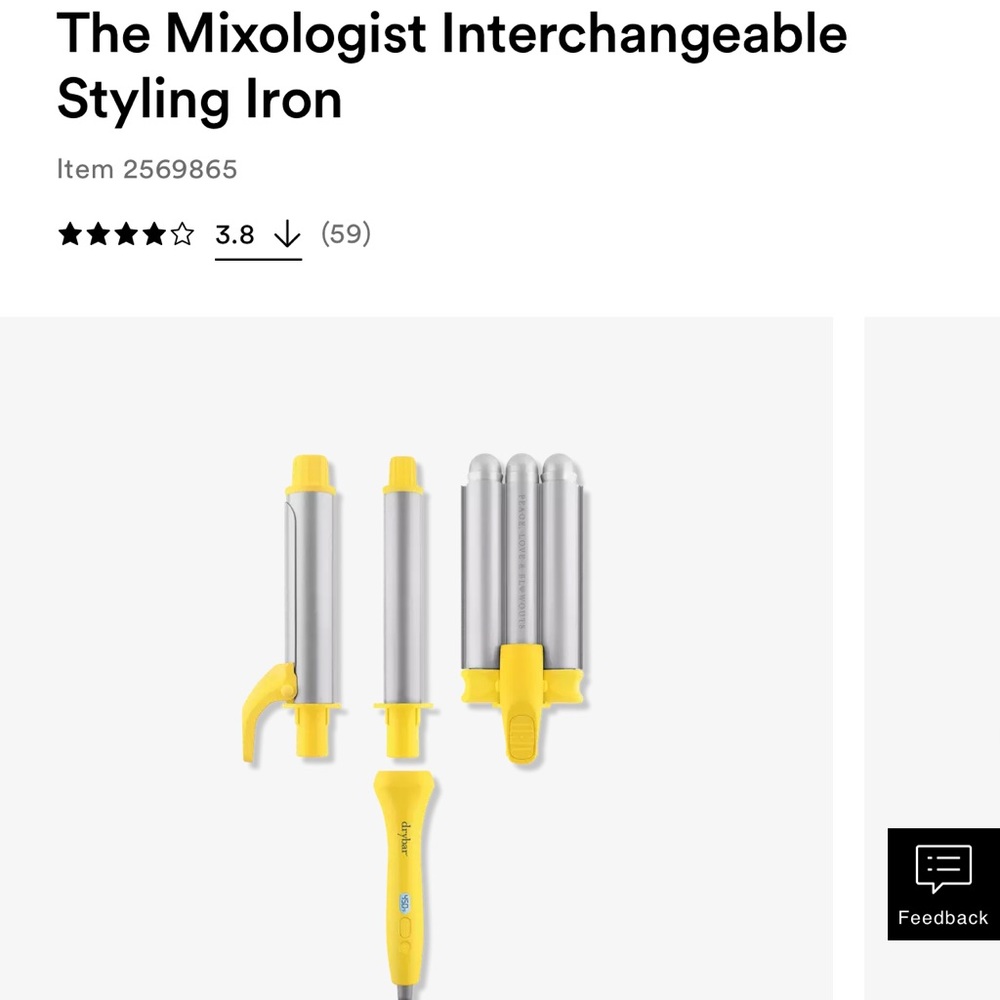 Drybar 3 in 1 curler
